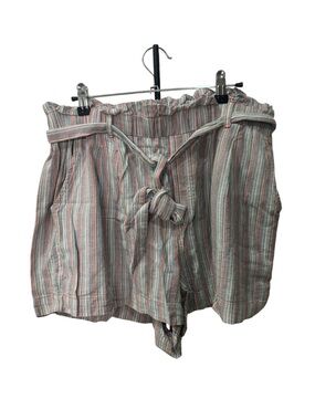American Eagle Outfitters high-waisted paperbag shorts women size XL